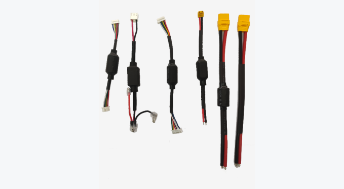Magnetic ring anti-interference cable